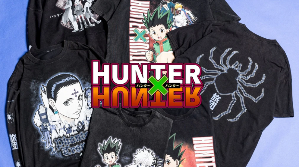 HUNTER X HUNTER GRAPHIC TEES !