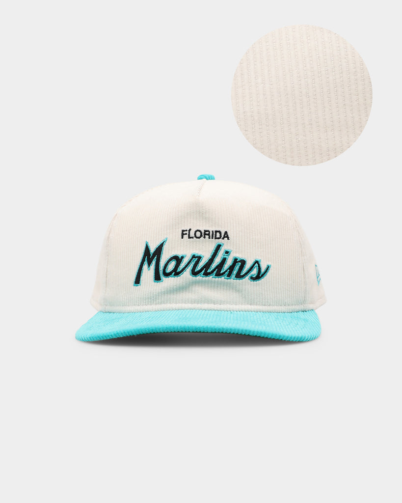 vintage florida marlins MLB side logo snapback hat