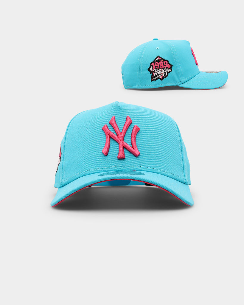 New York Yankees TEAM-BASIC Vice Blue-White Fitted Hat