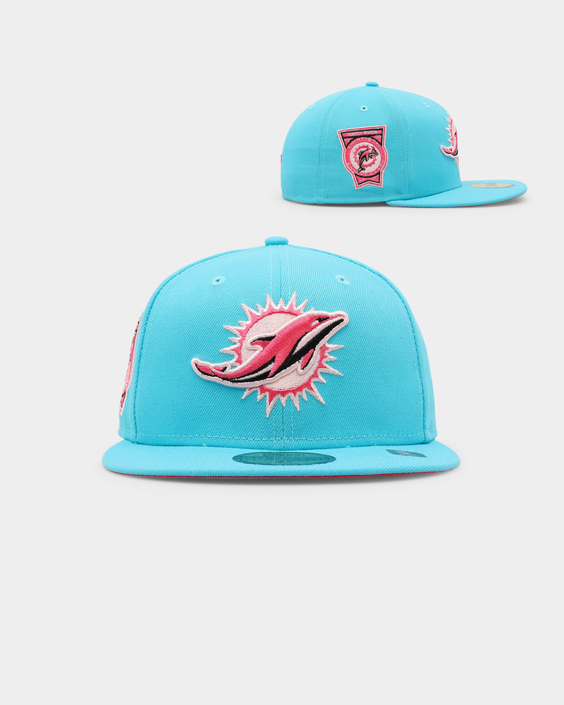 Miami Dolphins NFL New Era 59Fifty Fitted Hat (Team Color)