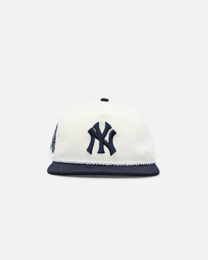 New Era New York Yankees '2-Tone Corduroy' Golfer Snapback Chrome