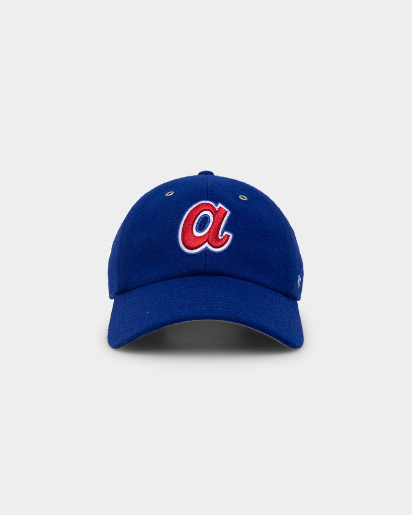 Atlanta Braves Men's 47 Brand Clean Up Adjustable Hat