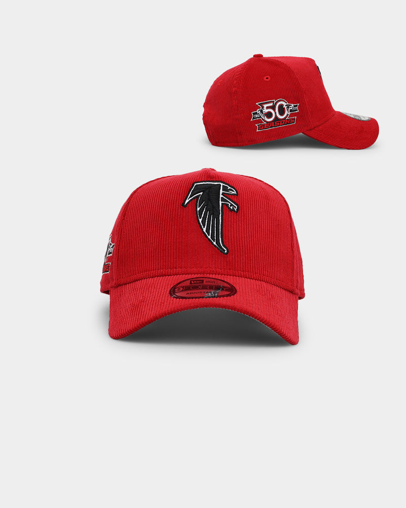 Atlanta Falcons New Era Original Classic Golfer Adjustable Hat - Black/White