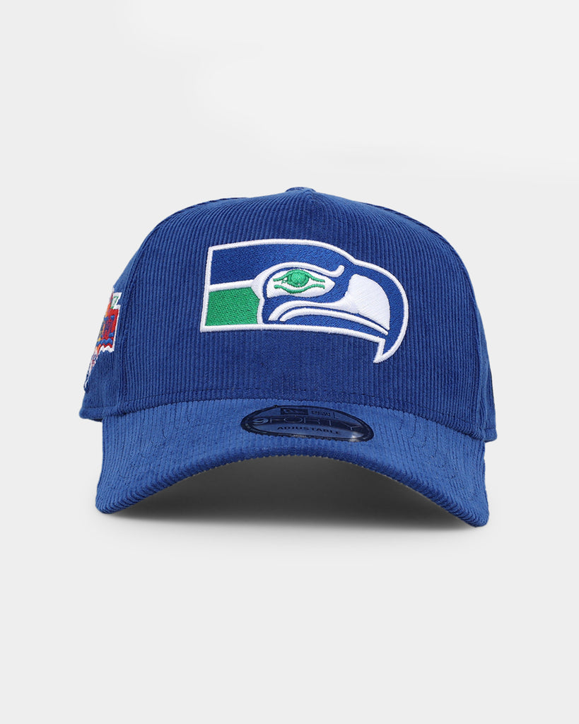 New Era Seattle Seahawks NFL Season Corduroy 9FORTY A Frame Snapback Culture Kings US