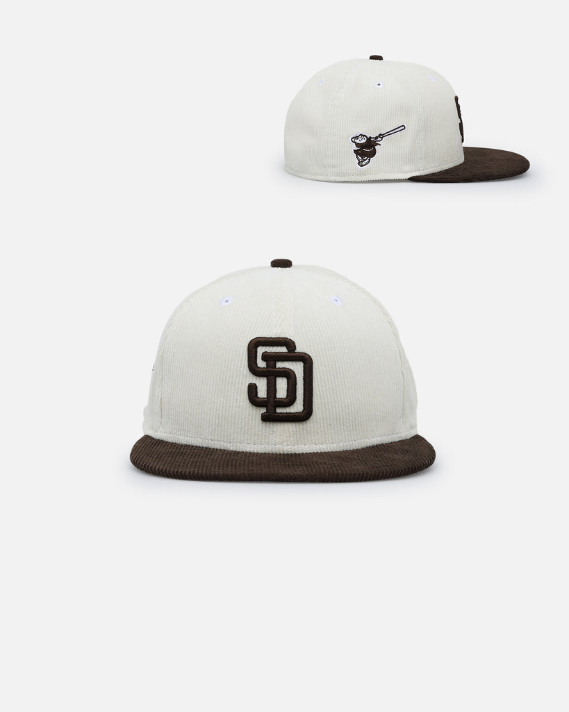 Men's New Era Tan San Diego Padres Wheat 59FIFTY Fitted Hat