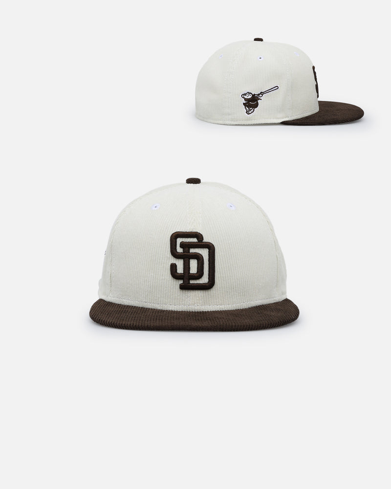 New Era 59Fifty San Diego Padres Throwback Cooperstown Corduroy