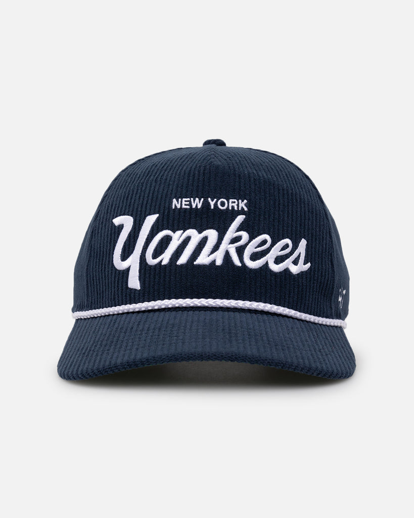 47 Brand New York Yankees 'MLB Opening Day' Corduroy Crossrope Hitch  Snapback Navy