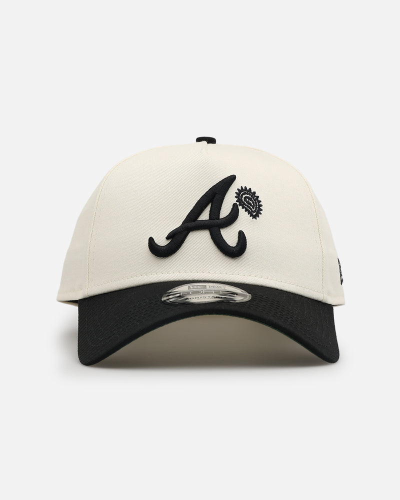 New Era Atlanta Braves 'Paisley Hit' 9FORTY A-Frame Snapback Chrome Wh |  Culture Kings US