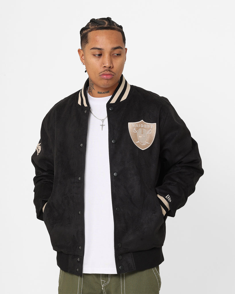 LAS VEGAS RAIDERS REMIX VARSITY JACKET (BLACK)