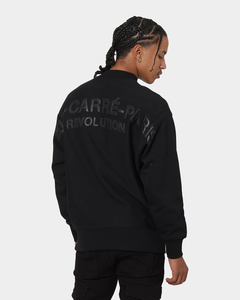 Carré 202X Mock Oversized Crewneck Black | Culture Kings US