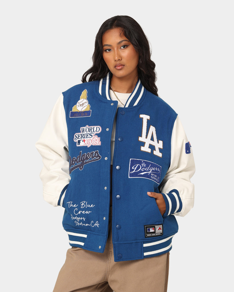 Los Angeles Dodgers Majestic Authentic Collection Nylon Jacket Size L