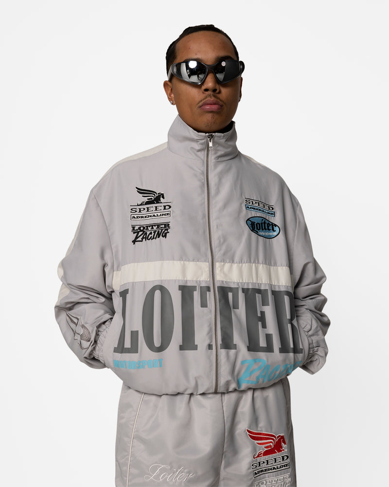 Loiter Cyber Bomber Jacket Black