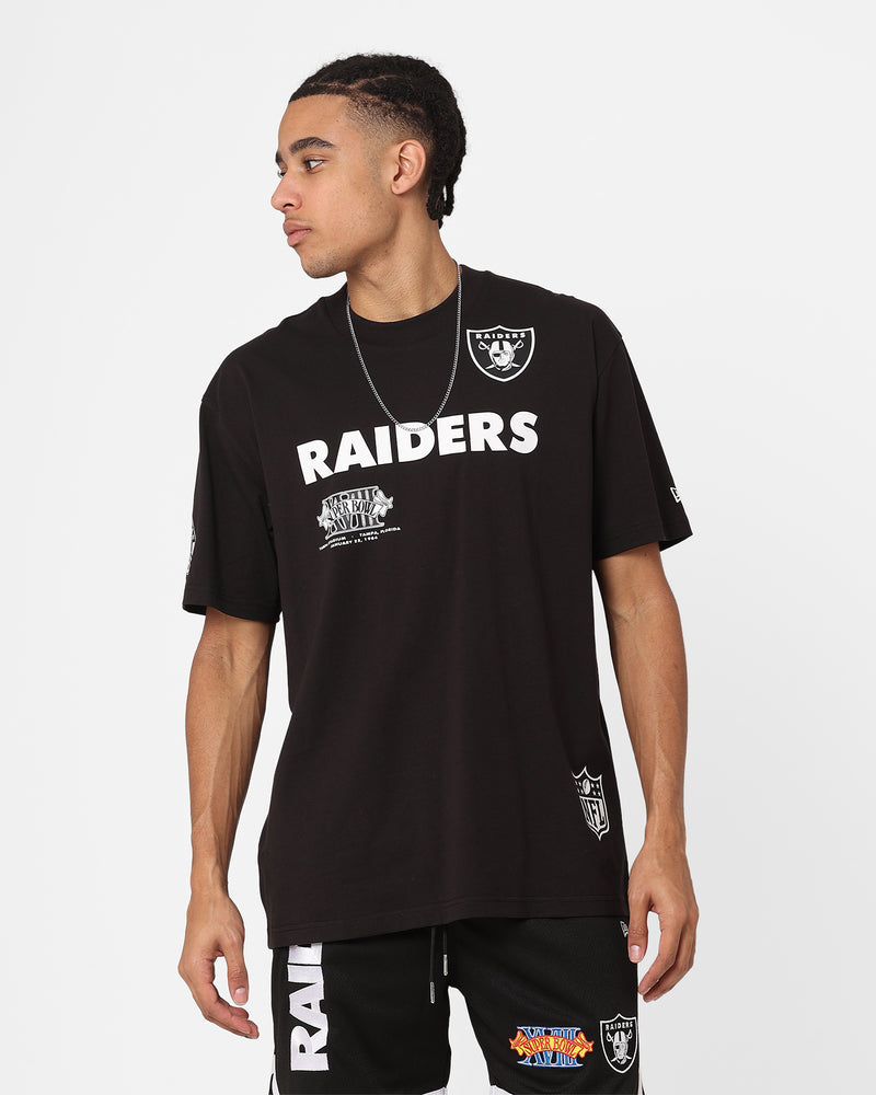 Oakland Raiders T-Shirt Black New Era NFL