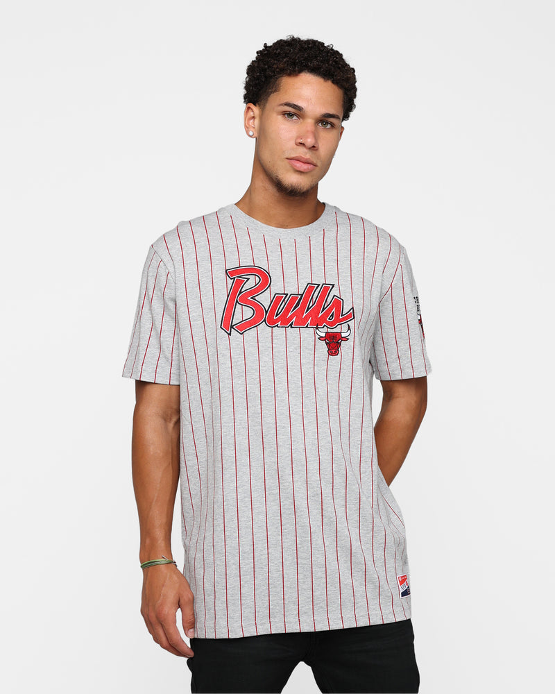 New Era Dodgers Throwback Pinstripe T-Shirt - Men's