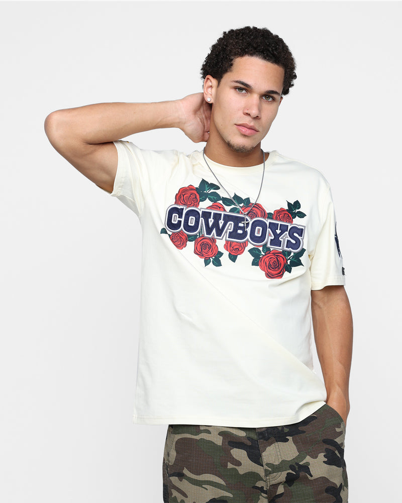 Pro Standard Dallas Cowboys Roses T-Shirt Eggshell