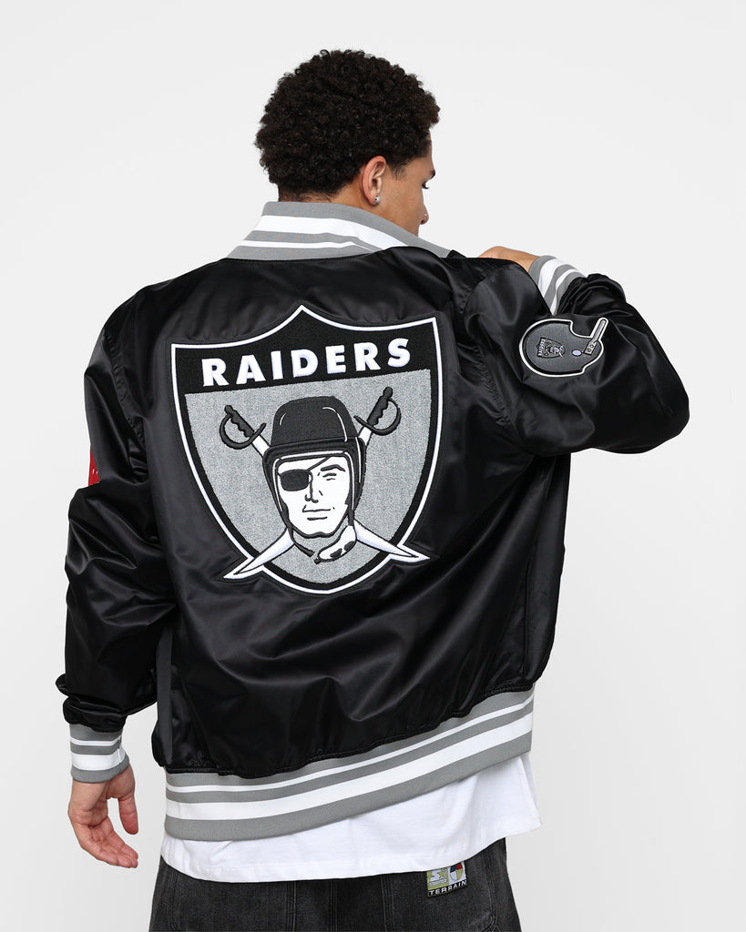 Las Vegas Raiders Fanatics Branded Sateen Jacket - Mens