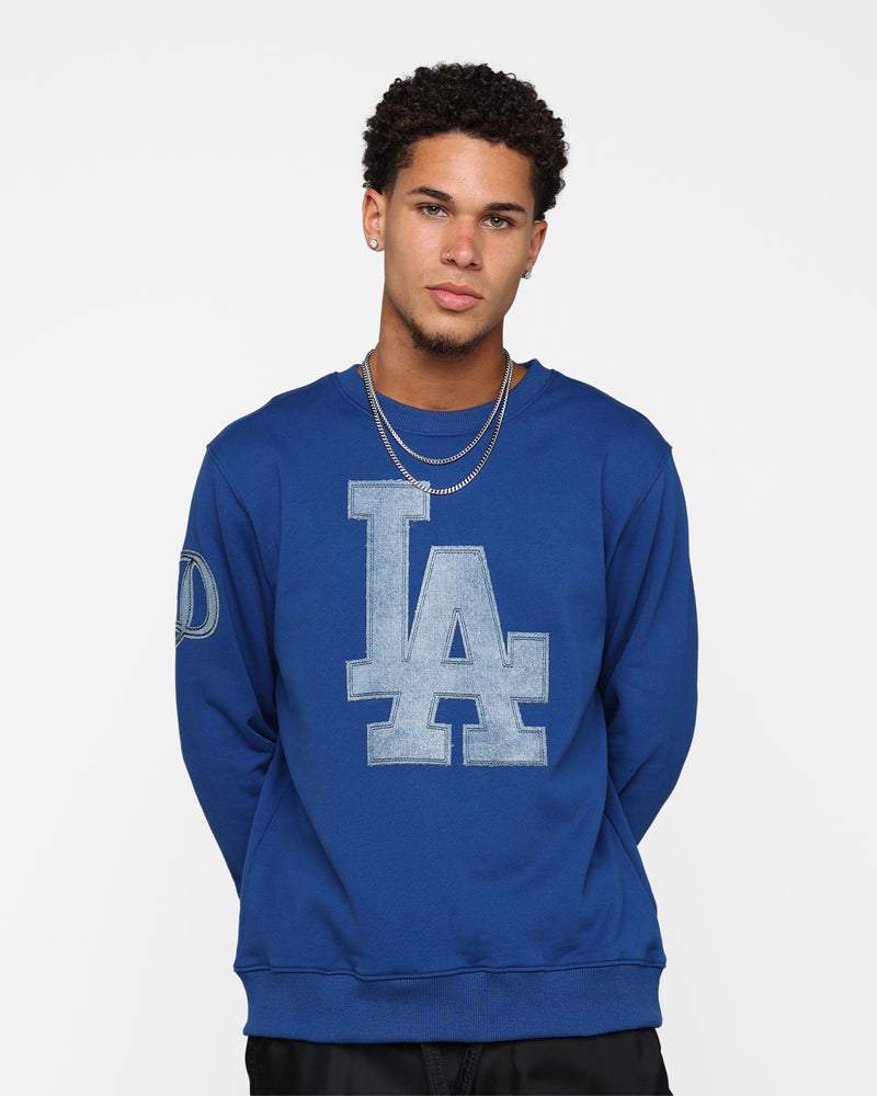 Los Angeles Dodgers Essential Crewneck, Blue - Size: XS, MLB by New Era