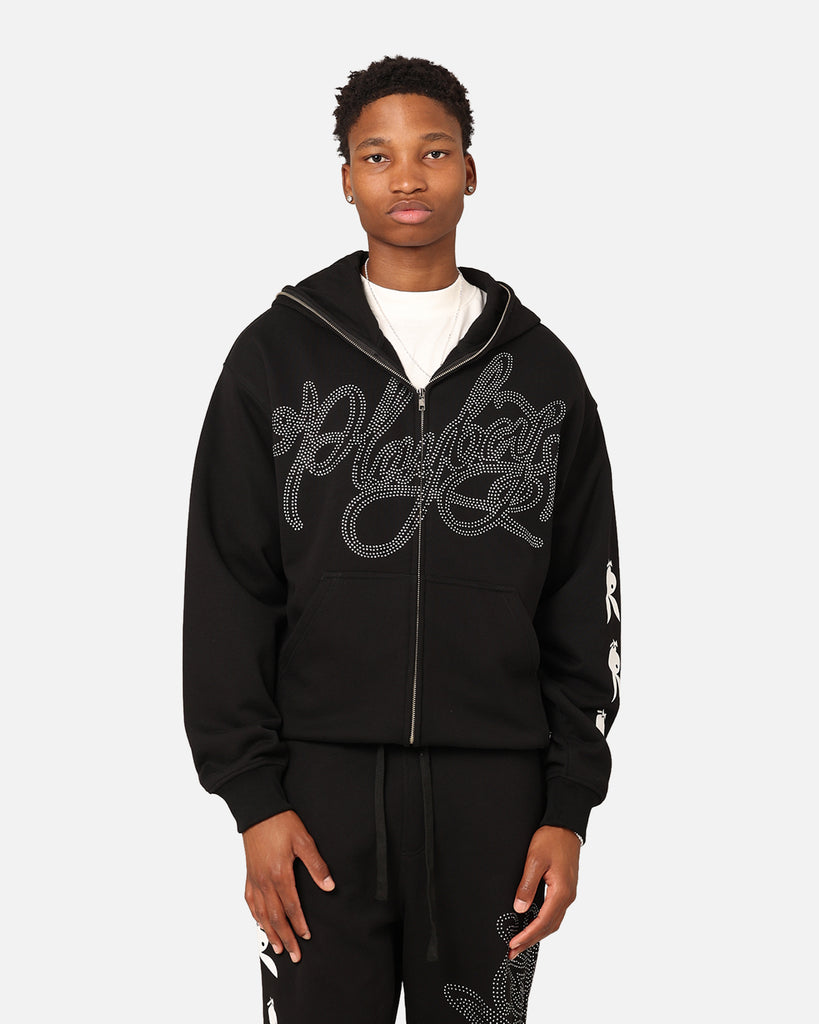 Playboy By Culture Kings Shyne Full Zip Hoodie Black | Culture Kings US