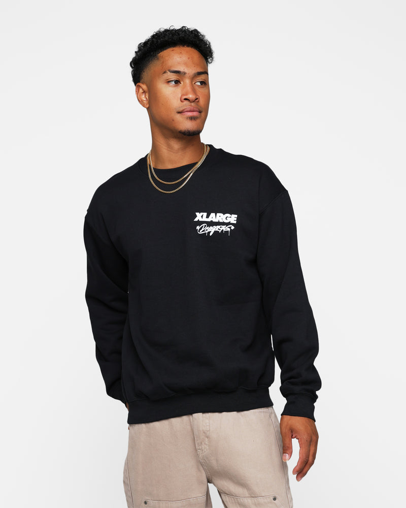 X-Large X Dragon 76 Sweatshirt Black | Culture Kings US