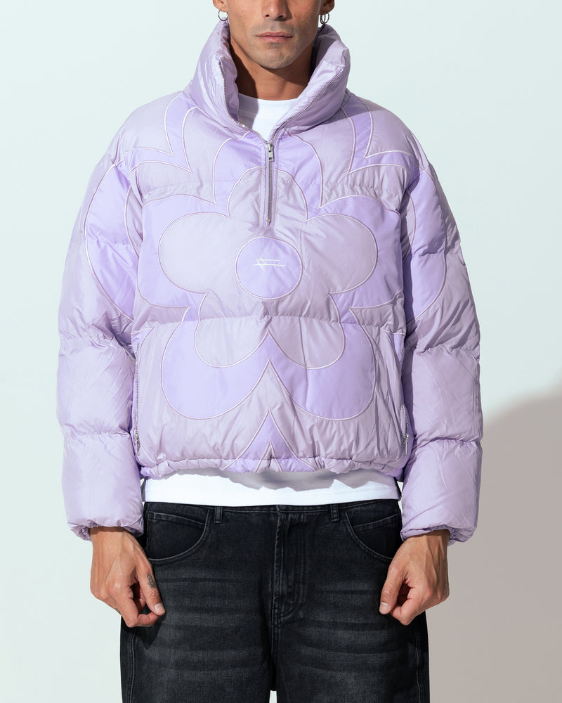 Loiter purple varsity jacket hot