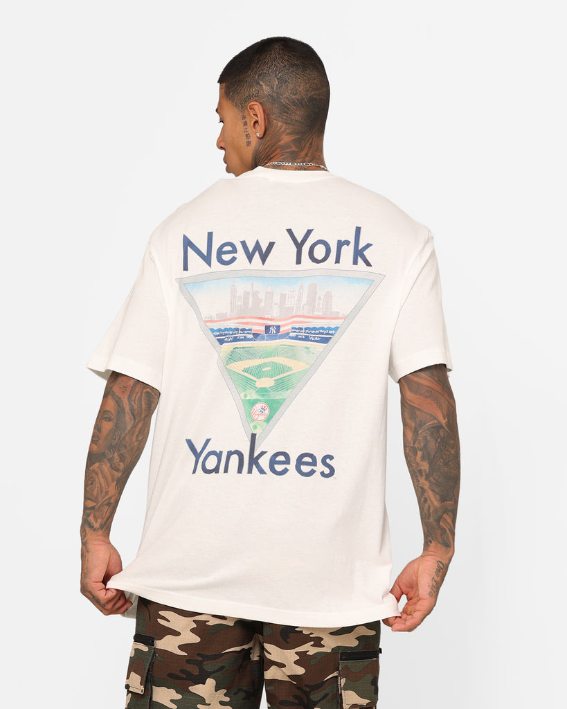 Majestic Athletic New York Yankees MLB Team Shirt Vintage White