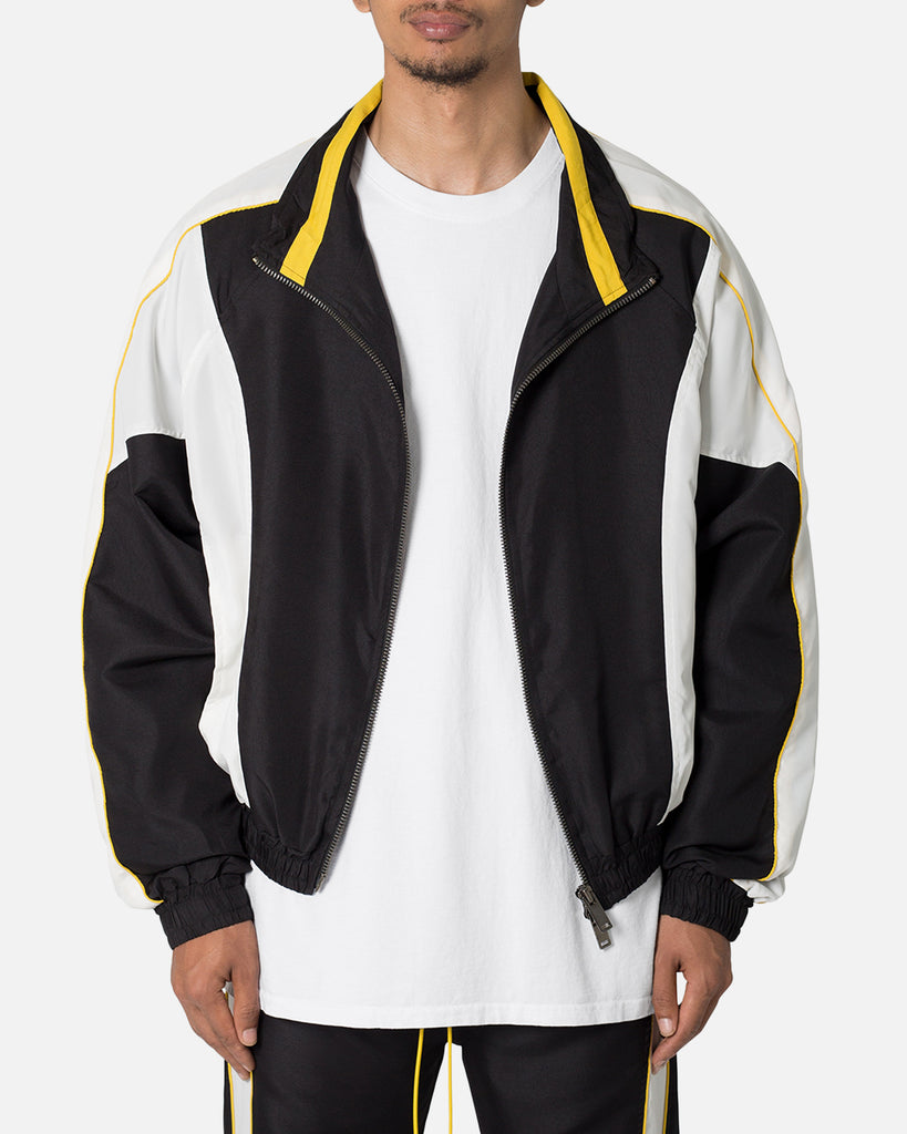 MNML Moto Racing Jacket Black/White | Culture Kings US