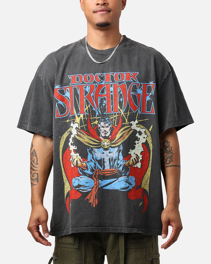 Marvel Doctor Strange Heavyweight Vintage T-Shirt Black Wash | Culture ...