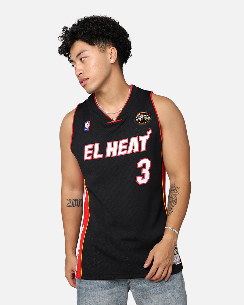 Mitchell & Ness Miami Heat Dwyane Wade '08-09 'Latin Nights Collection |  Culture Kings US