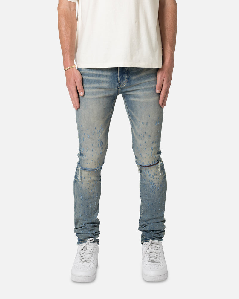 X514 Skinny Stacked Denim - White, mnml