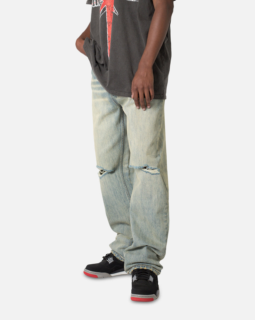 Washed Ultra Baggy Sweatpants - Heather Grey, mnml