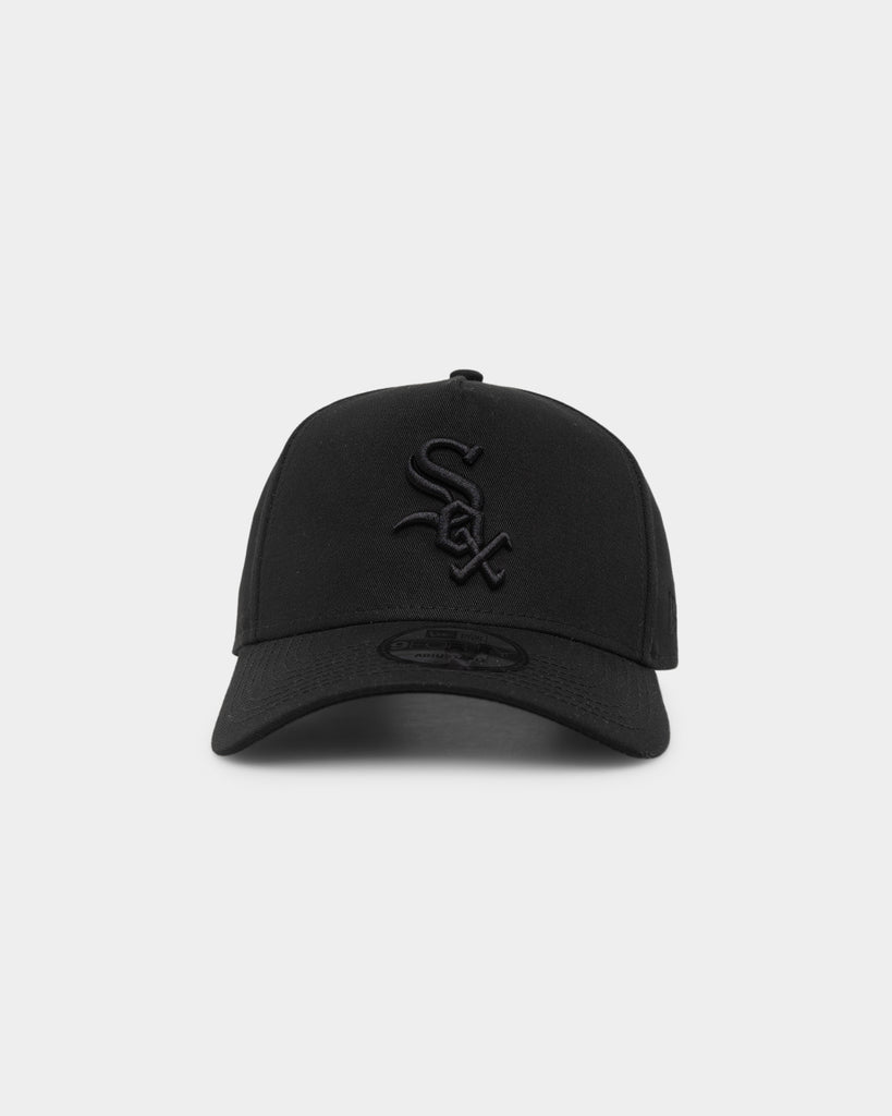 Official New Era MLB Drip Logo Chicago White Sox Black Tee