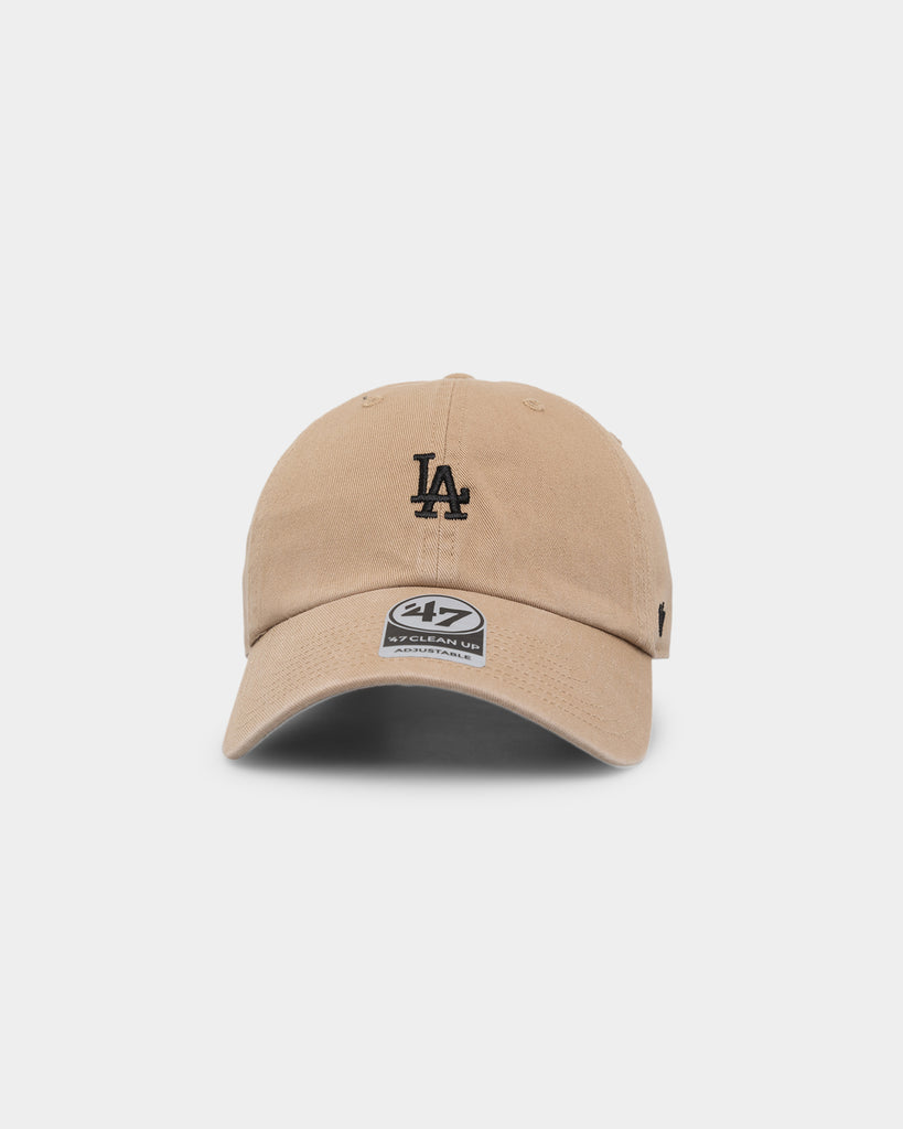 47 Brand Men's Los Angeles Dodgers '47 Clean Up Strapback Khaki ...
