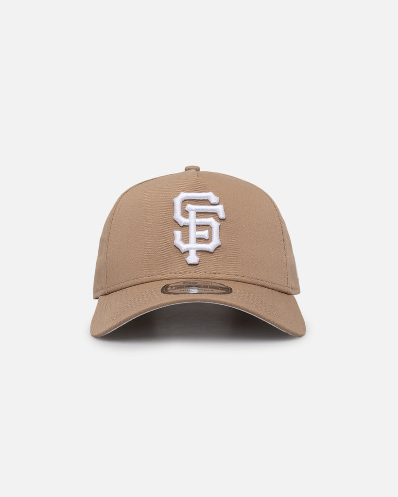 Men's New Era Black San Francisco Giants Trucker 9FORTY Adjustable Snapback  Hat