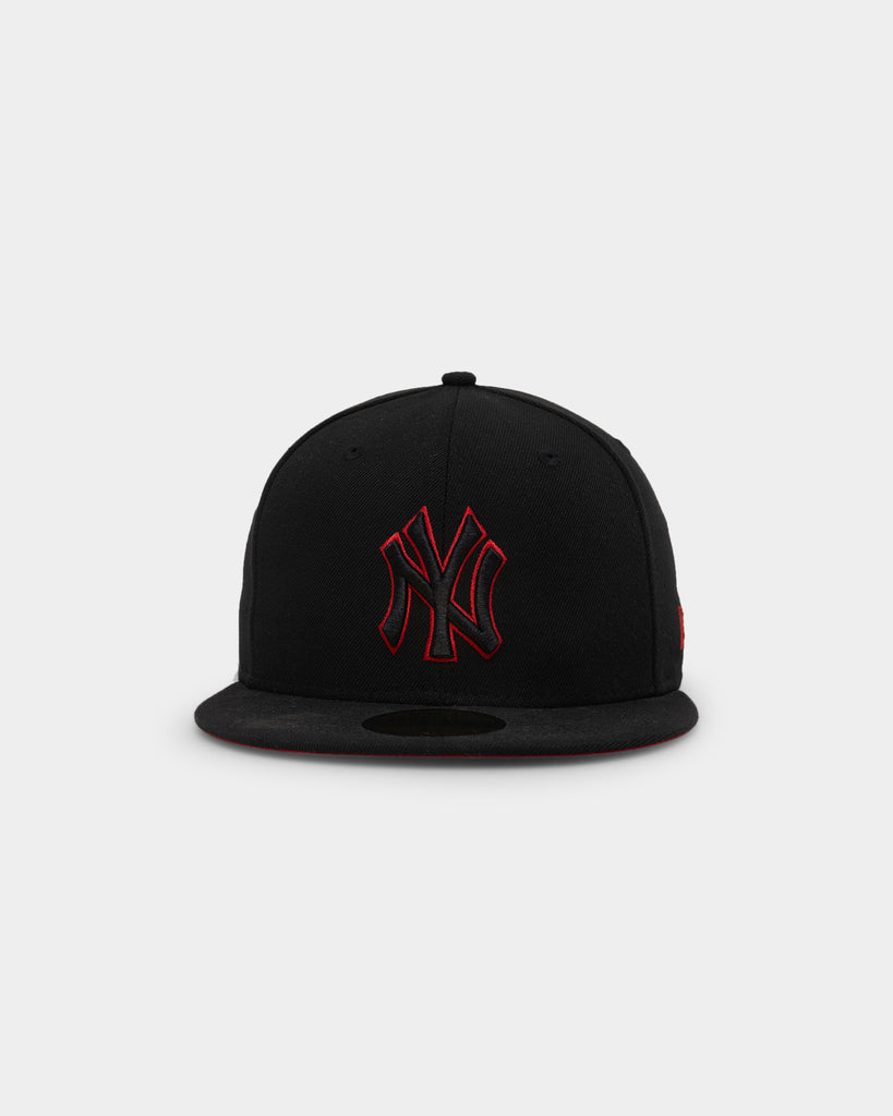 New York Yankees MLB Basic 59FIFTY Scarlet Red Fitted - New Era