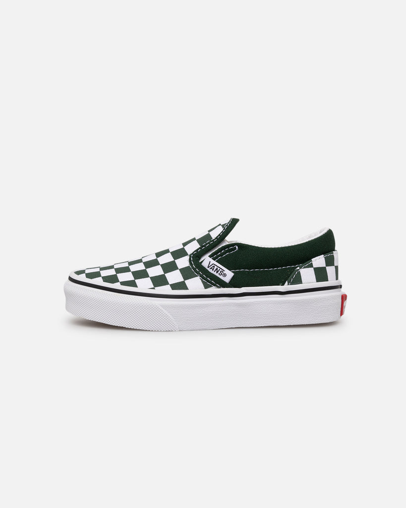 Vans Kids' Classic Slip-On Colour Theory (PS) Checkerboard/Black ...