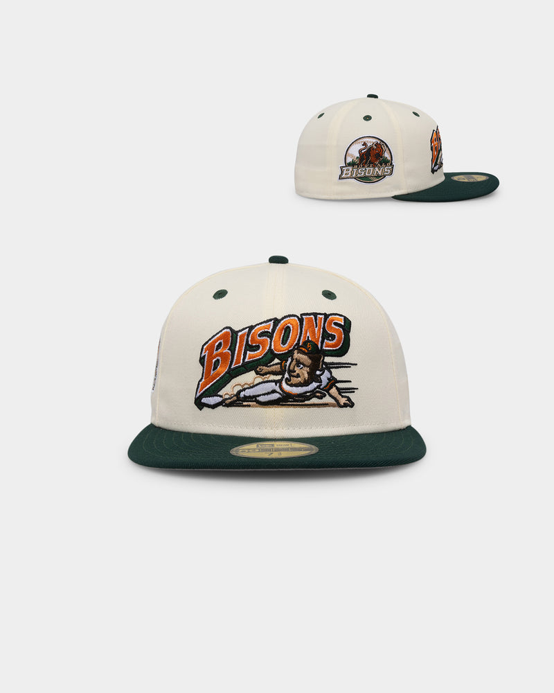 Buffalo Bisons MiLB Chrome White 59FIFTY Fitted Cap