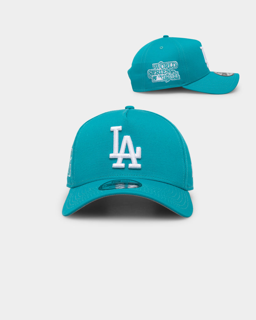 New Era Los Angeles Dodgers 9FORTY A-Frame Snapback Teal | Culture Kings US