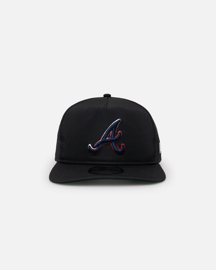 New Era Atlanta Braves Golfer Pre Curved Snapback Black OTC Culture Kings US