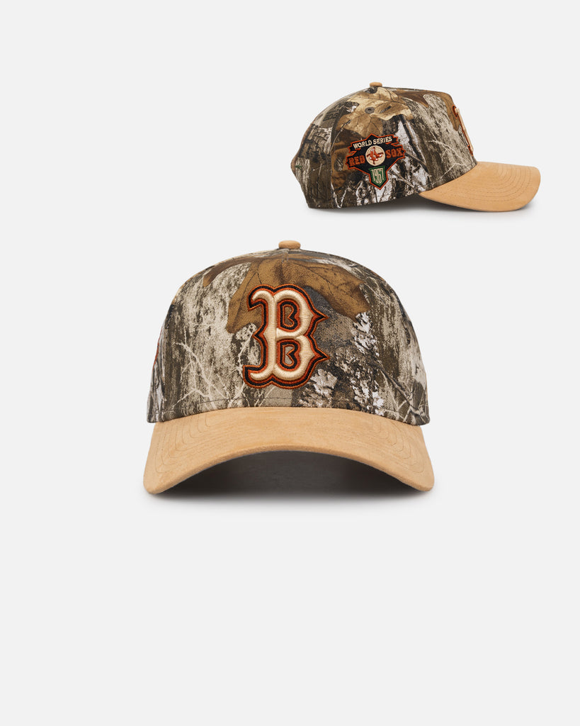 Realtree camo red store sox hat