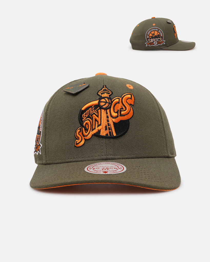 Mitchell & Ness Seattle Supersonics outlet Snapback Hat