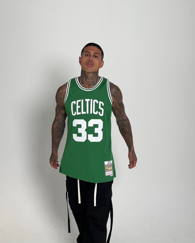  Mitchell & Ness Boston Celtics Larry Bird 33 Kelly