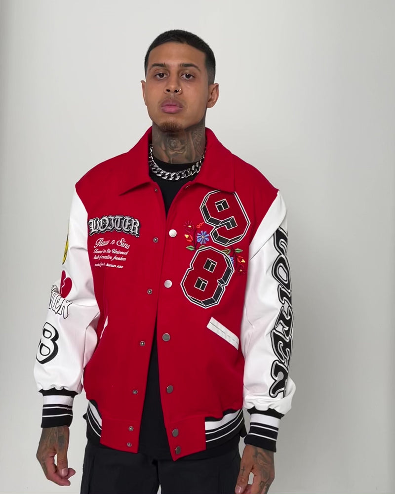 loiter.clo 'Flaws Varsity Jacket' has been making waves already in