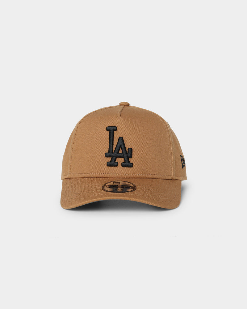 Black New Era MLB LA Dodgers 9FORTY Cap Junior