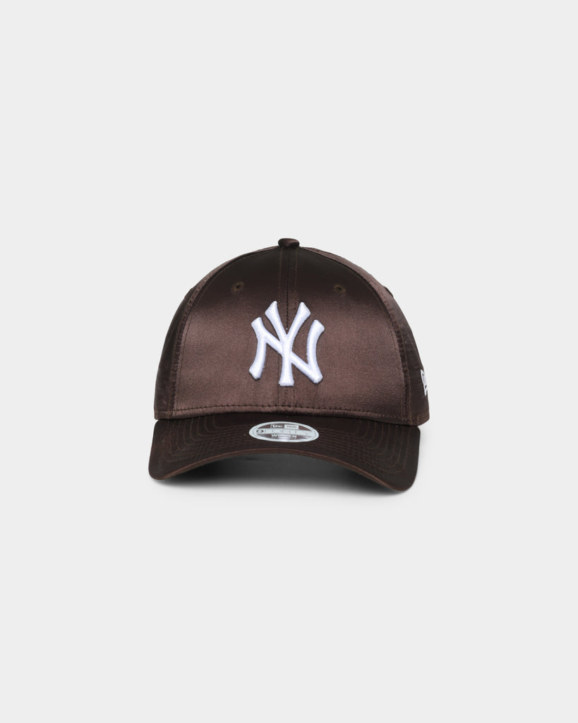 New Era 59Fifty Hat Men Women Basic New York Yankees Walnut Brown Fitted Cap