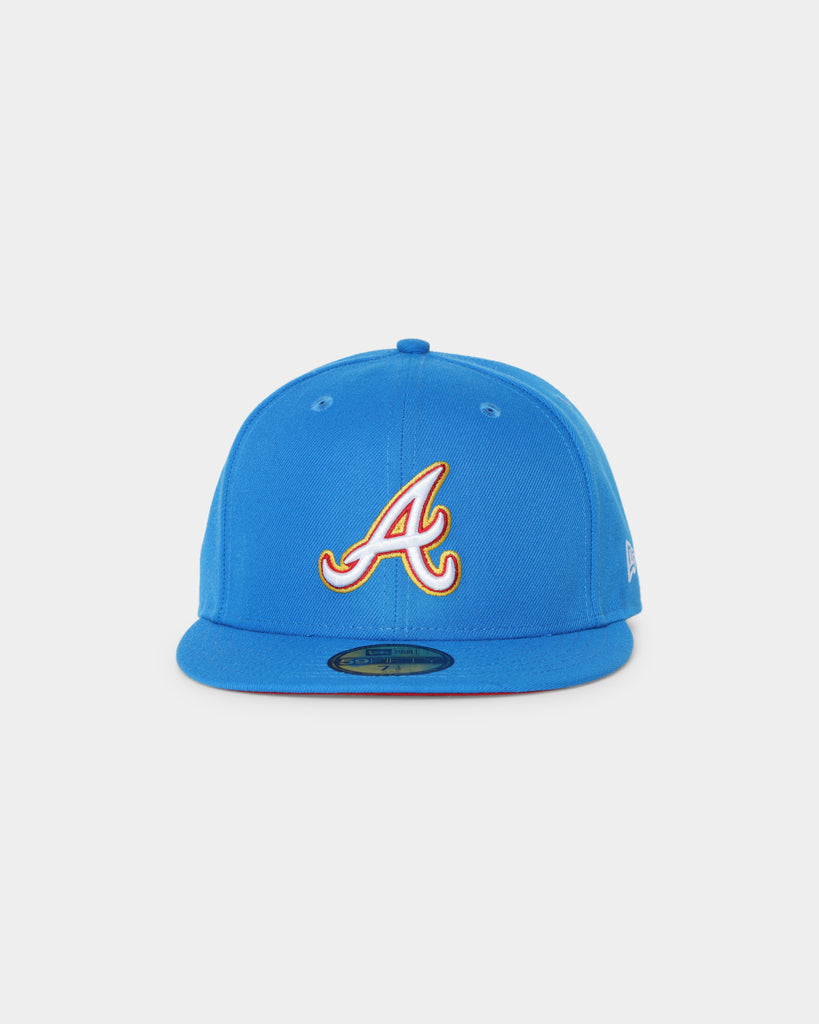 Atlanta Braves Plaid Bucket Hat, Blue - Size: XL, MLB by New Era