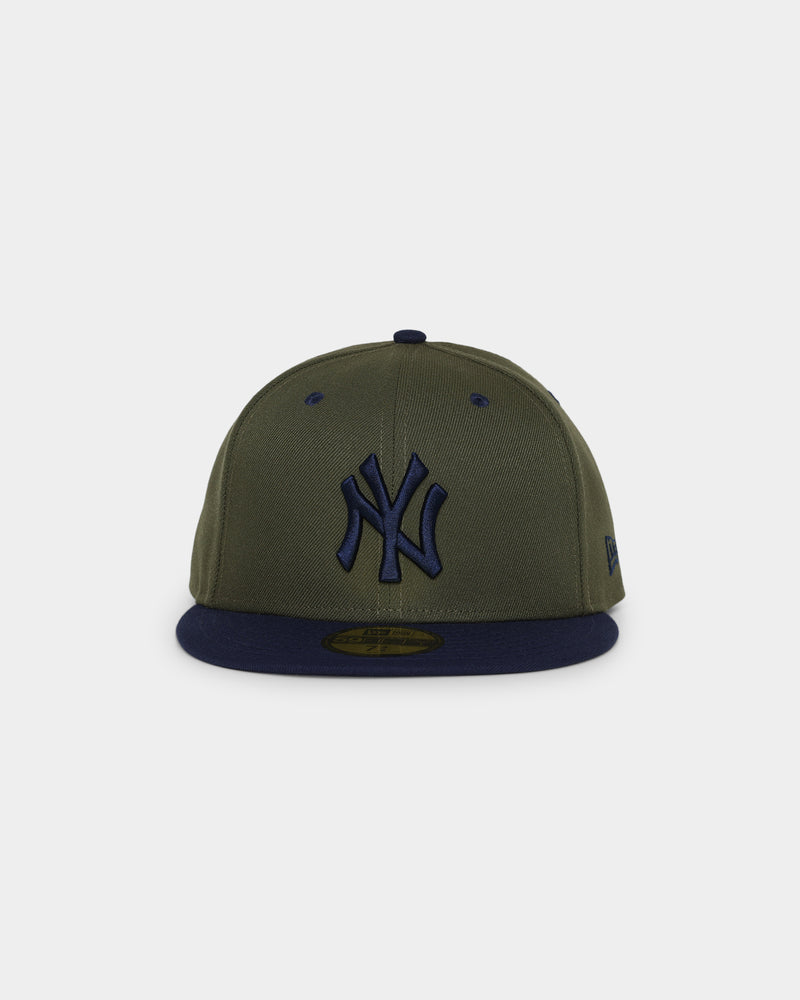 New Era Knicks Olive Green Tonal Core Classic Hat