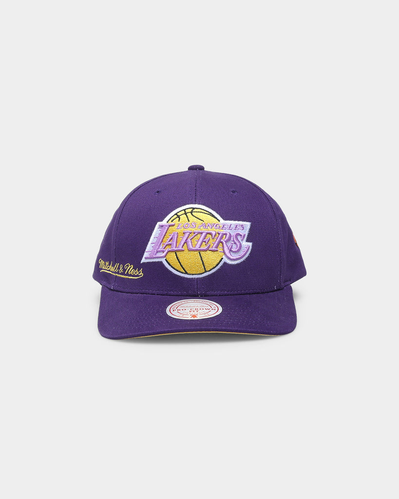 Mitchell & Ness Los Angeles Lakers 'city Love' Pro Crown Snapback Orig 