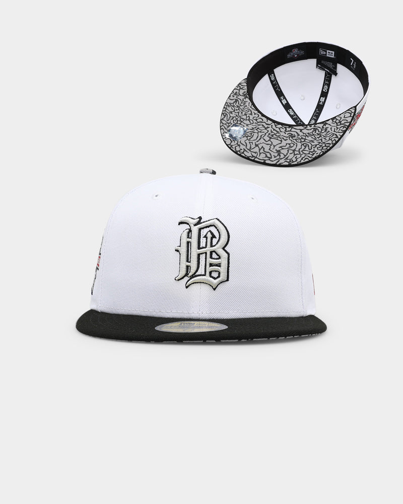 New Era Birmingham Barons 'Cement Grey' 59FIFTY Fitted White - Size 714