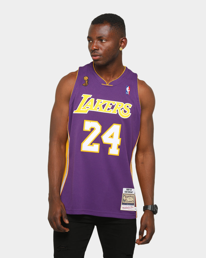 Mitchell & Ness Los Angeles Lakers Kobe Bryant #24 Authentic NBA Jersey  Purple