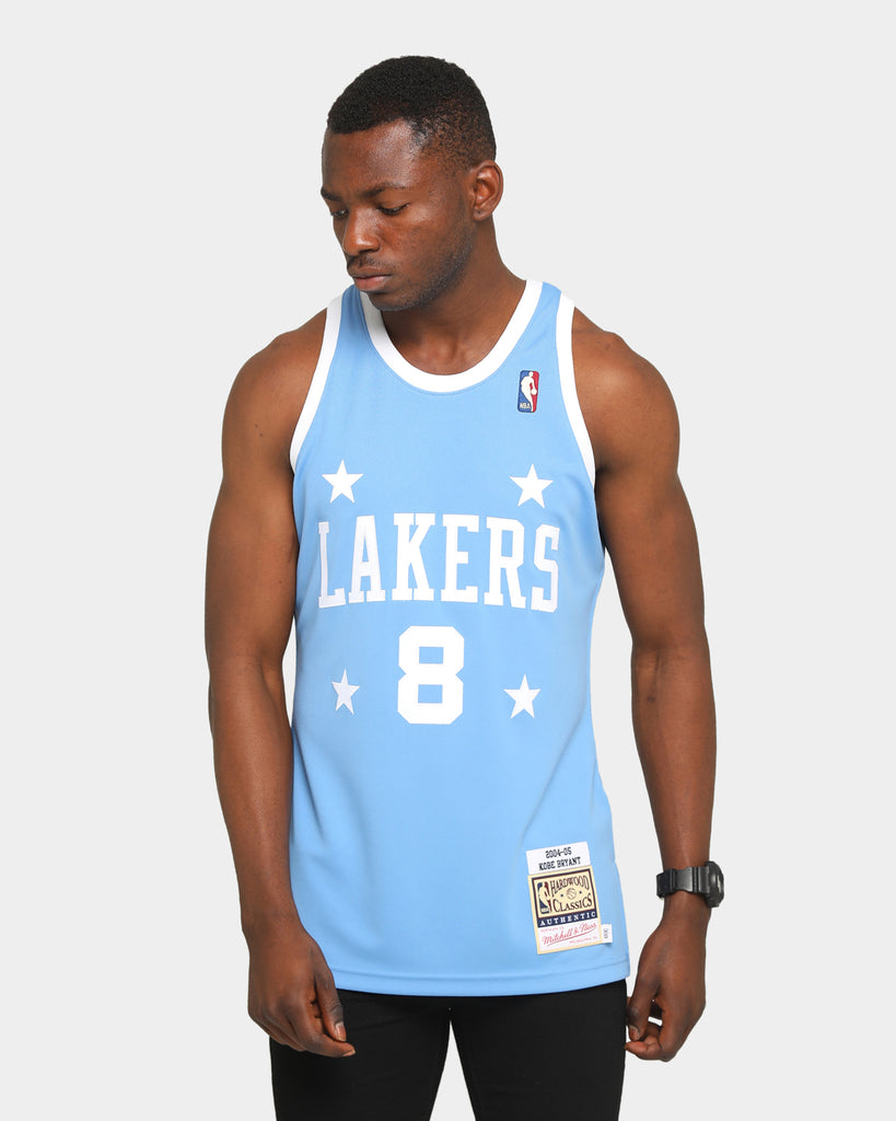Mitchell & Ness Men's Los Angeles Lakers Kobe Bryant #8 Light Blue  Authentic Jersey